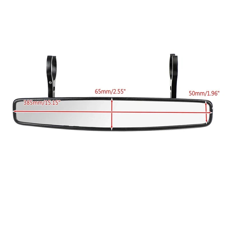 Rear View Mirror 1.75" Rectangular for 2014-2023 Polaris RZR XP 4