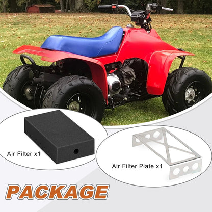 Air Filter with Plate for Honda FourTrax 70 TRX70 (1986-1987)
