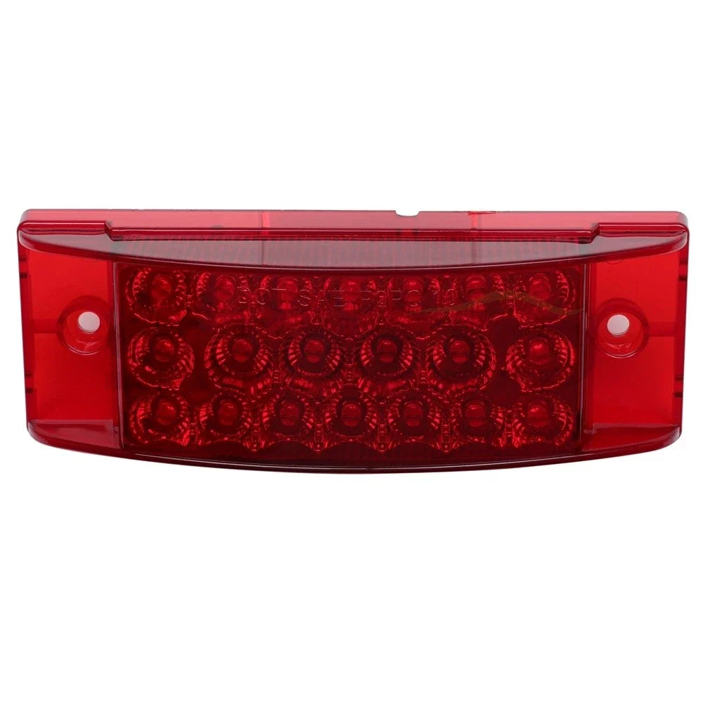 5PCS Red Lens Side Marker for Peterbilt 367 (2008) & Freightliner Argosy (2008)