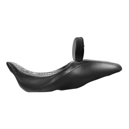 Black Seat & Backrest for 2009-2023 Harley Electra Glide
