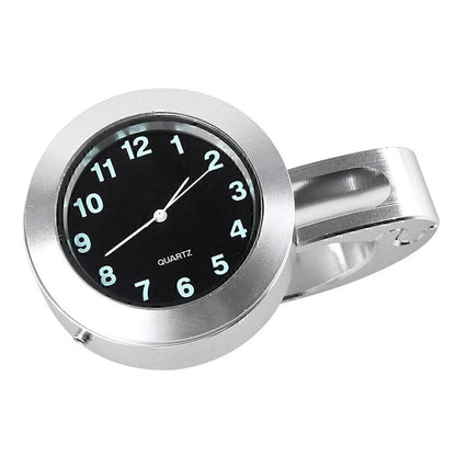 Bike Handlebar Mount for Digital Clock Watch - Chrome & Waterproof