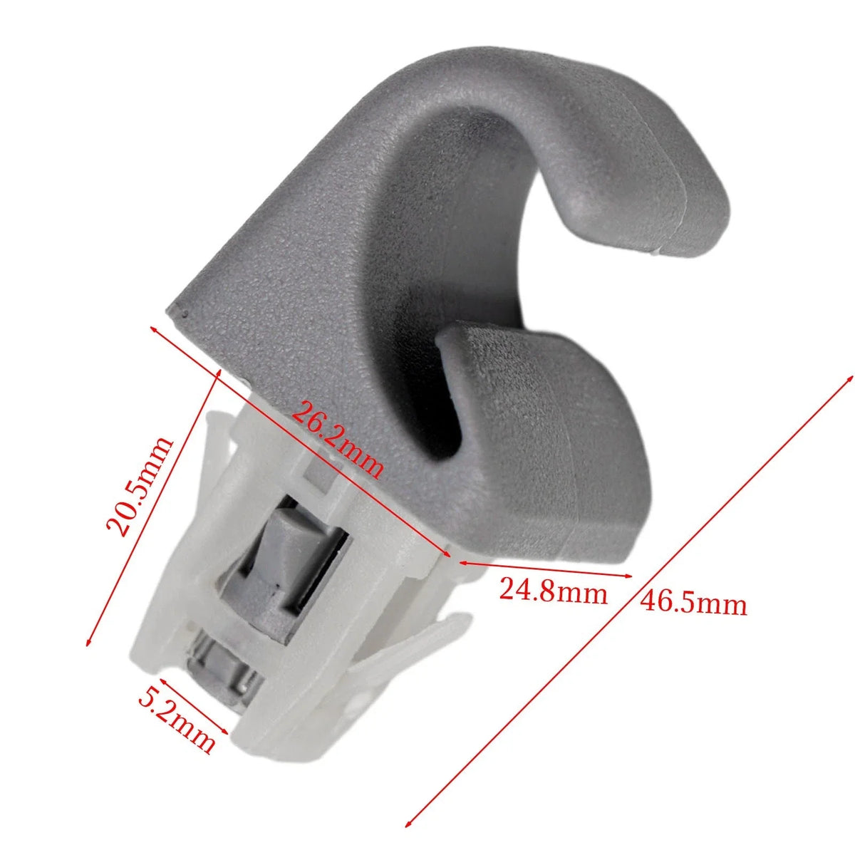 Sun Visor Bracket Hook Clip for N70 Hilux