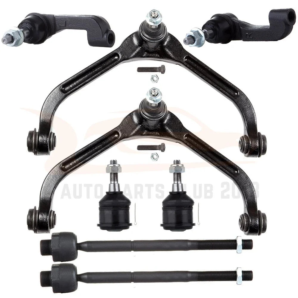 Set of 8 Control Arms and Ball Joints for Jeep Liberty (2002–2004)