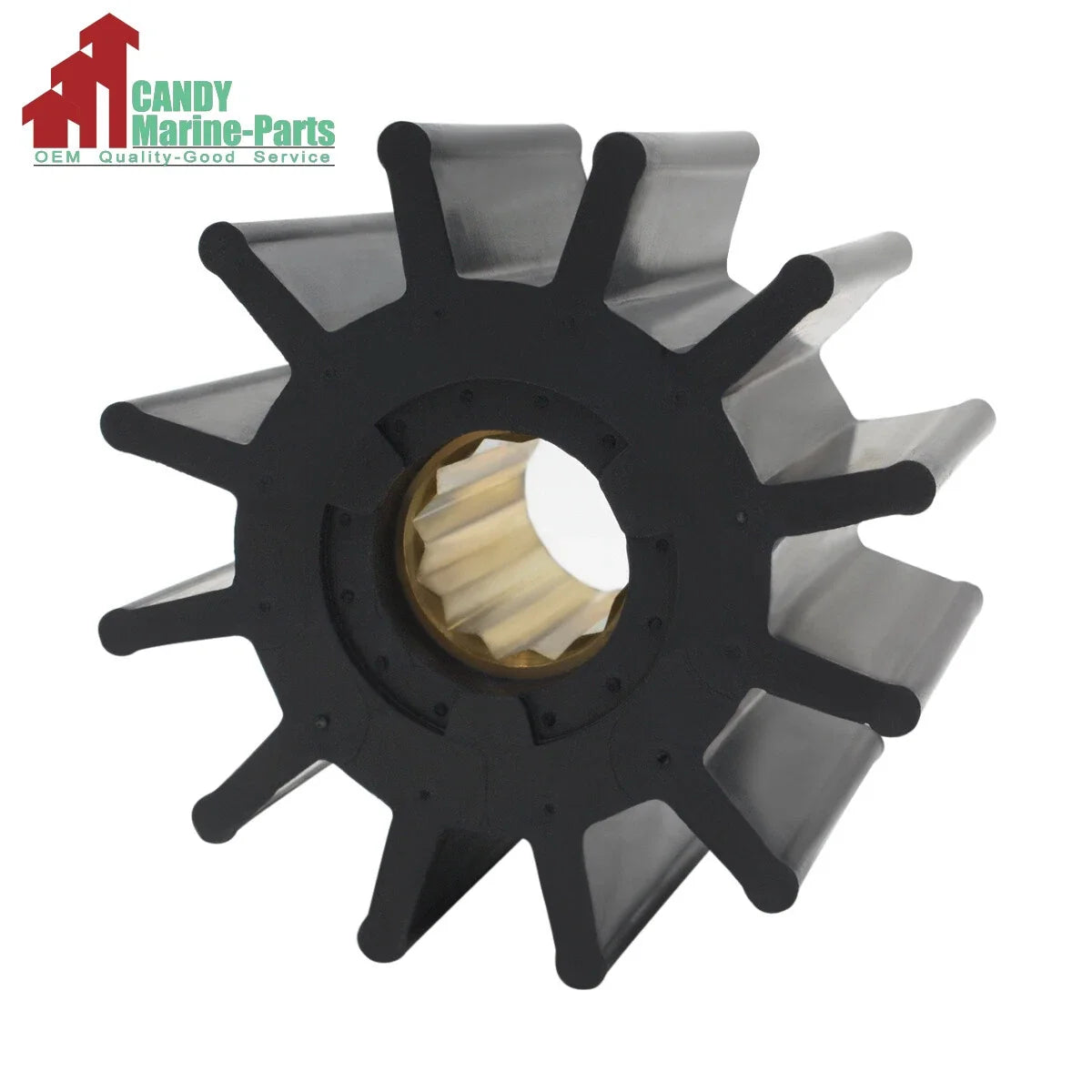 Sea Water Pump Impeller for Volvo Penta (Replaces Sierra 18-3275, 21951362)