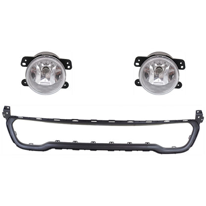 Fog Light Set for Jeep Cherokee (2014–2018) - Left Right Side