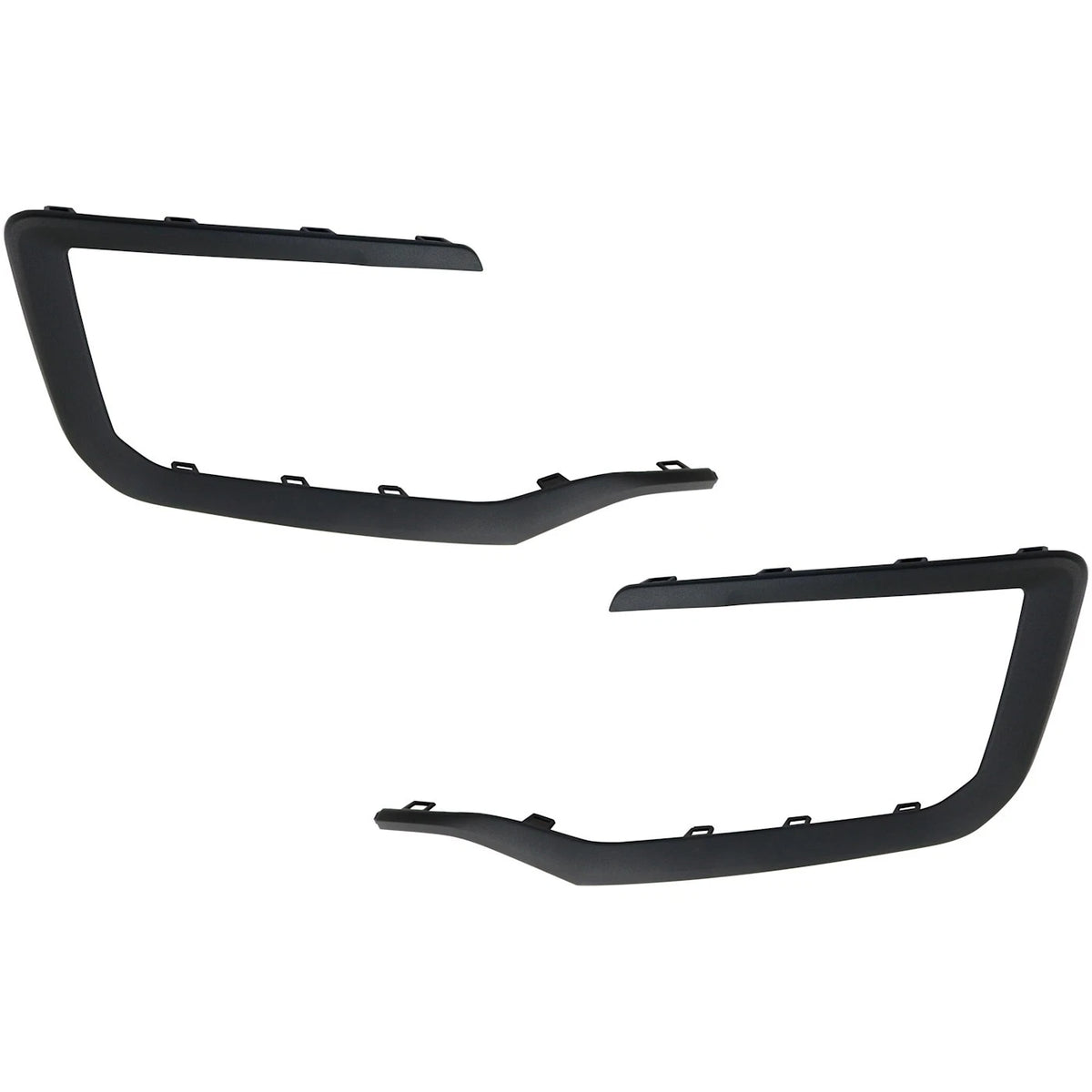 Bumper Trims for GMC Terrain (2016–2017) Front Driver & Passenger Side Textured