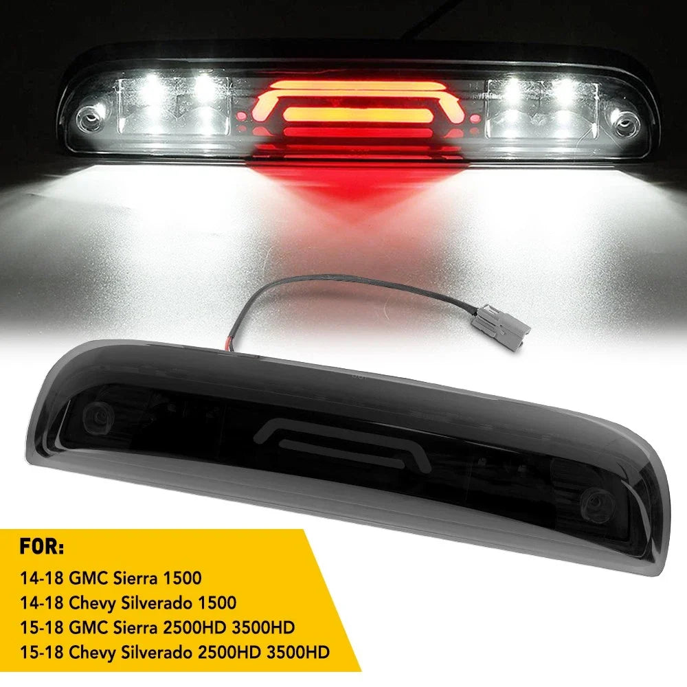 LED Smoke Third Brake Light for 2014-2018 GMC Sierra