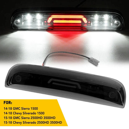 LED Smoke Third Brake Light for 2014-2018 GMC Sierra