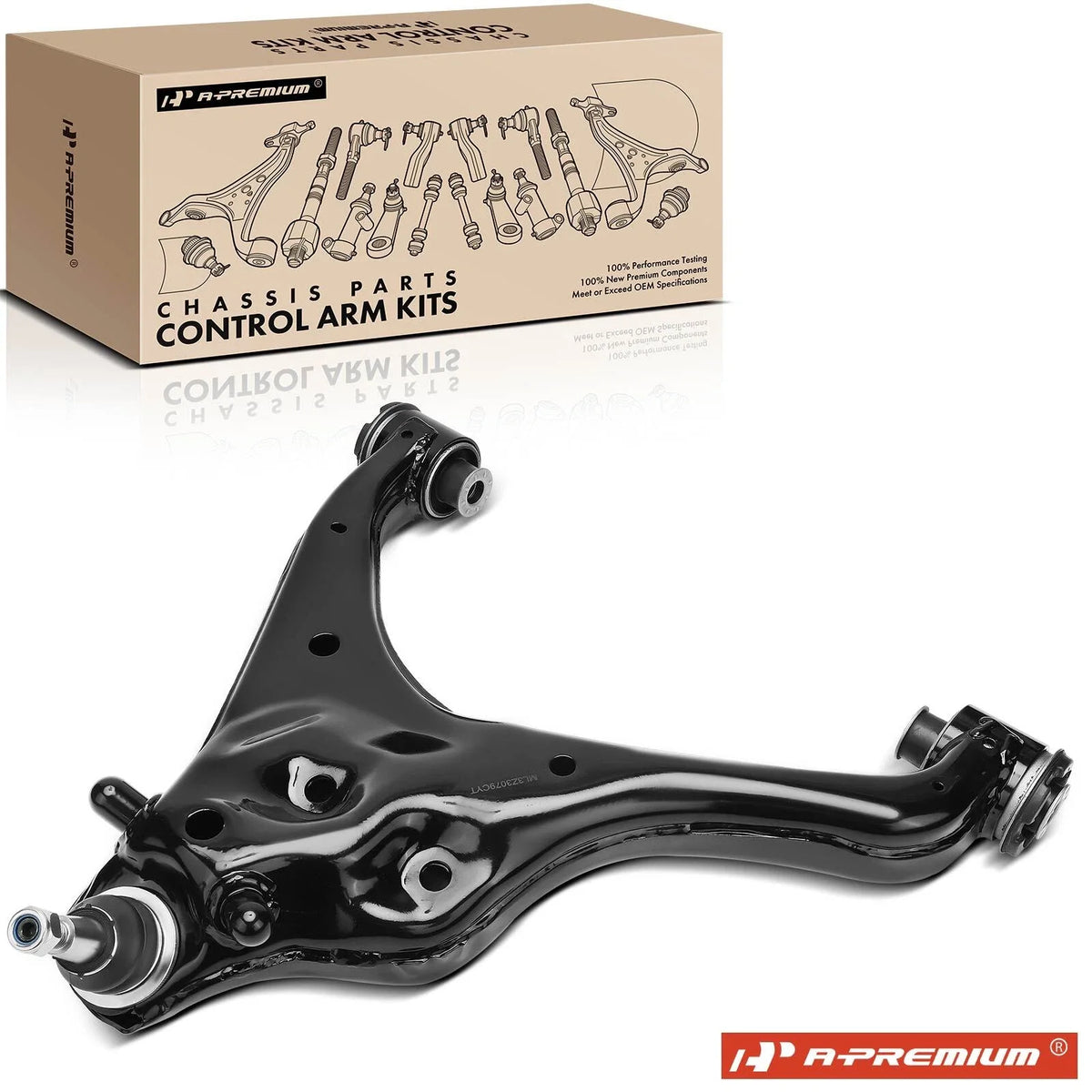 Front Left Lower Control Arm with Ball Joint for Ford F-150 (2021–2024)