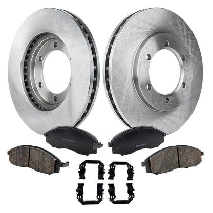 Brake Disc and Pad Kit for 2003 Nissan Frontier