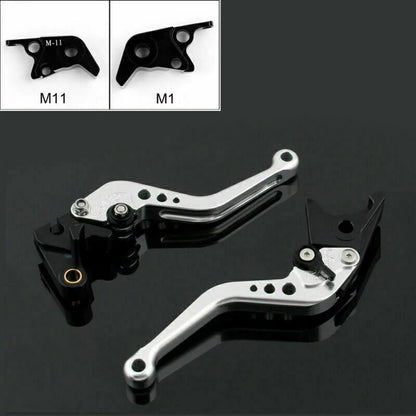 Short Brake Clutch Levers for BMW HP2 Sport (2008-2011) T9 Silver