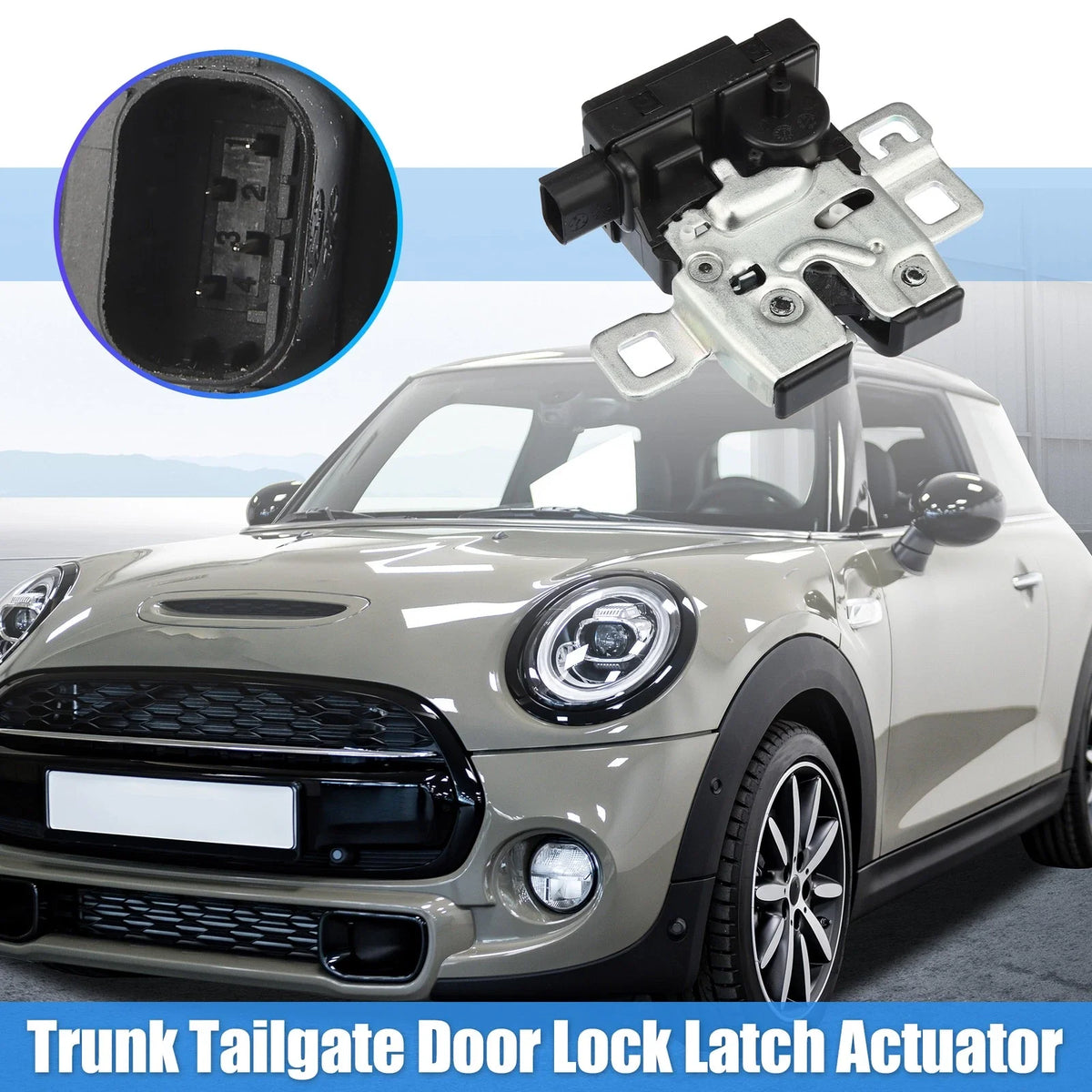 Trunk Latch Lock Actuator Motor 51242754528 for BMW Mini Cooper (2002–2013)