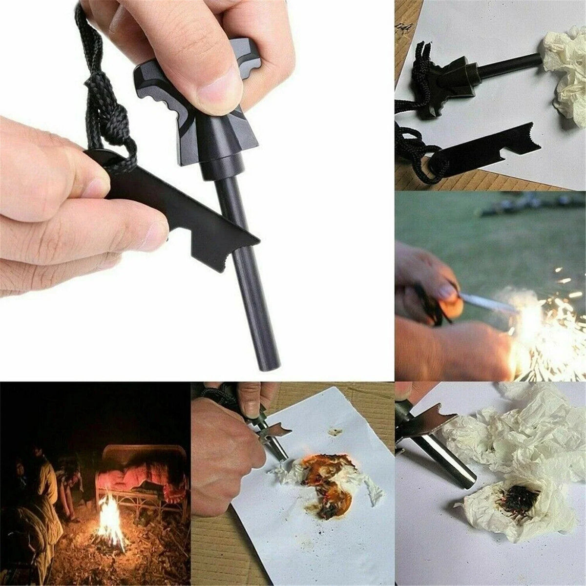 Camping Survival Kit with Emergency Tools for Outdoor Tactical Use