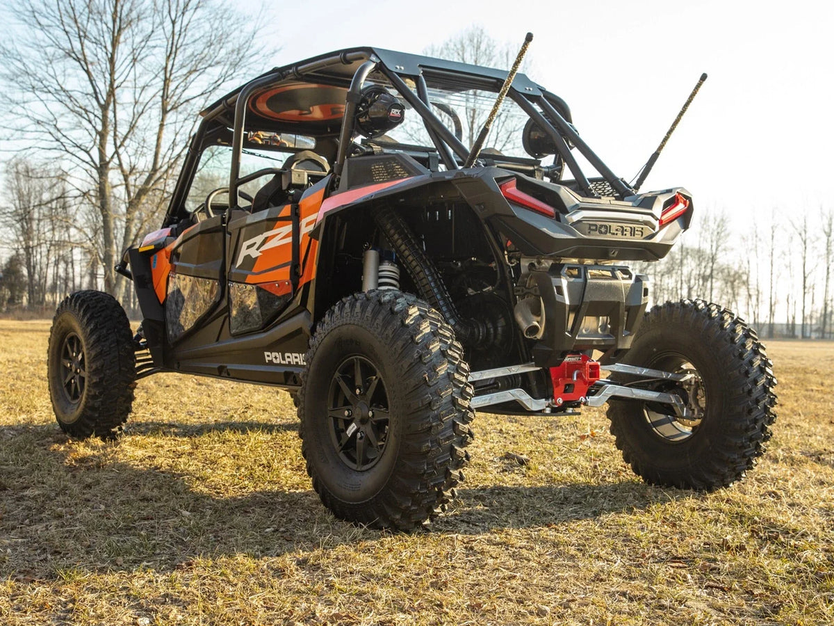 2-Inch Rear Hitch for Polaris RZR RS1 (2018–2021) - Red