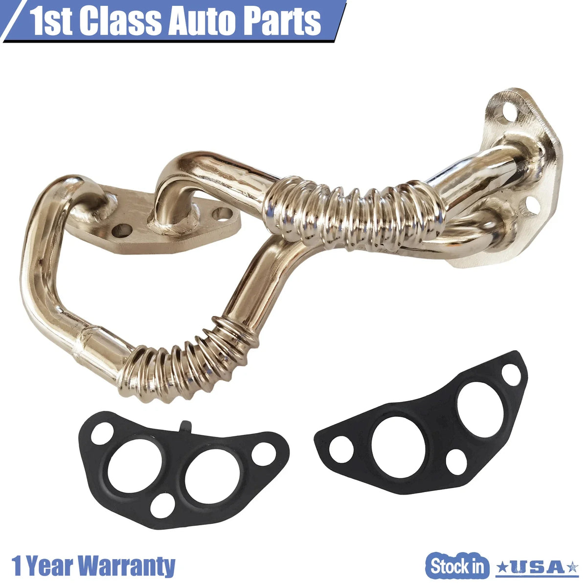 Oil Cooler Pipe w/Gasket for Toyota Highlander Sienna Venza Lexus RX350 (2007–2019)
