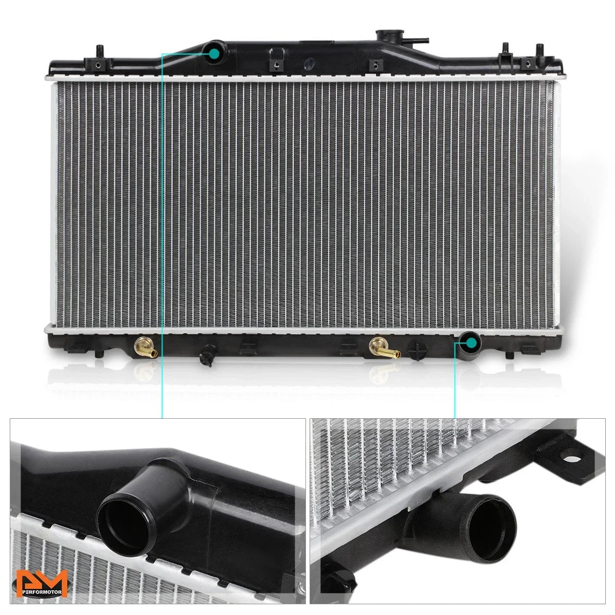 Radiator Aluminum Core for Acura RSX 2.0L AT (2002–2006) DPI-2412