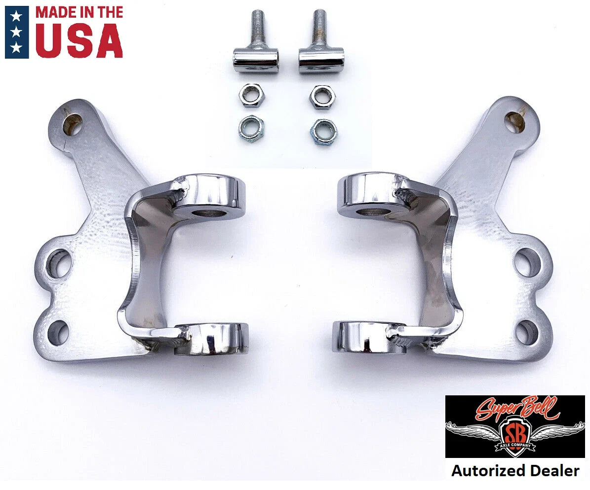 Chrome Suicide Batwing Mirrors Replacement 2-1/4 Inch for Jeep Wrangler (2007–2018)