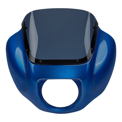 Electric Blue Fairing with Windshield for Harley FXBB FXLR Softail 2018-2025