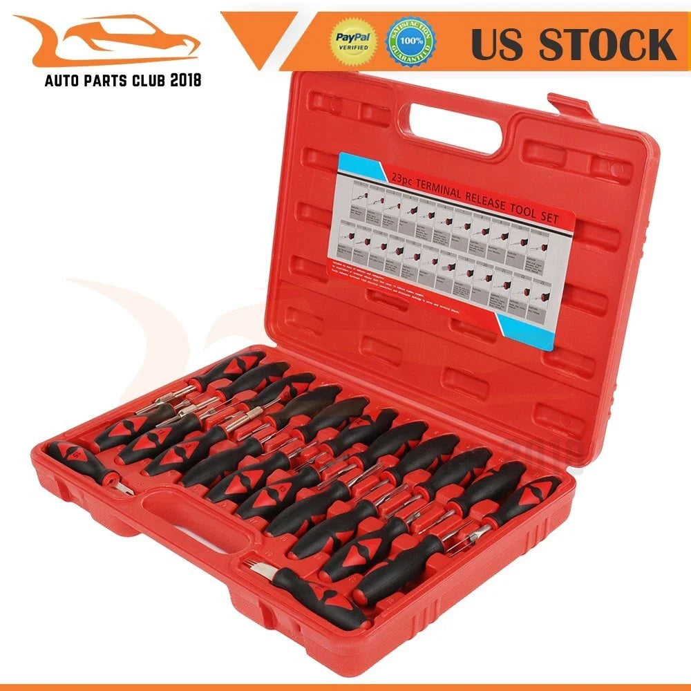 23pc Terminal Release Removal Tool Kit for Universal Vehicles