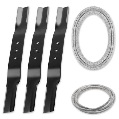 122" Belt and Set of 2 Blades for Swisher Finish Cut Mowers