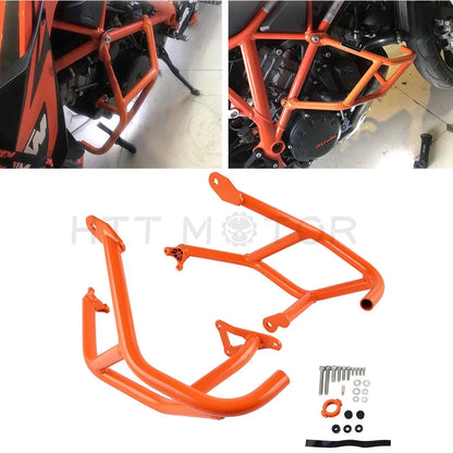 Hoop Frame Bumper Guard Side Crash Bar for KTM 1290 Super Duke R GT 2014-2018
