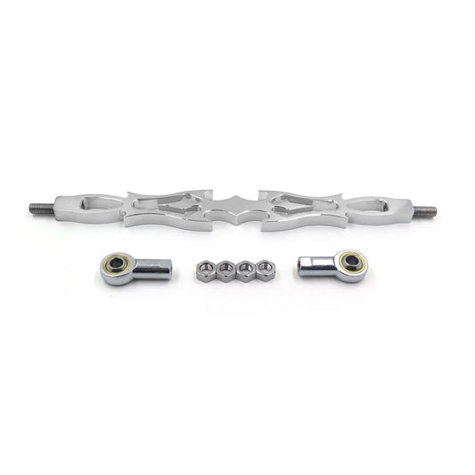 Chrome Spear Shift Linkage +2" for Harley FXDWG Dyna Wide Glide (1993–2016)