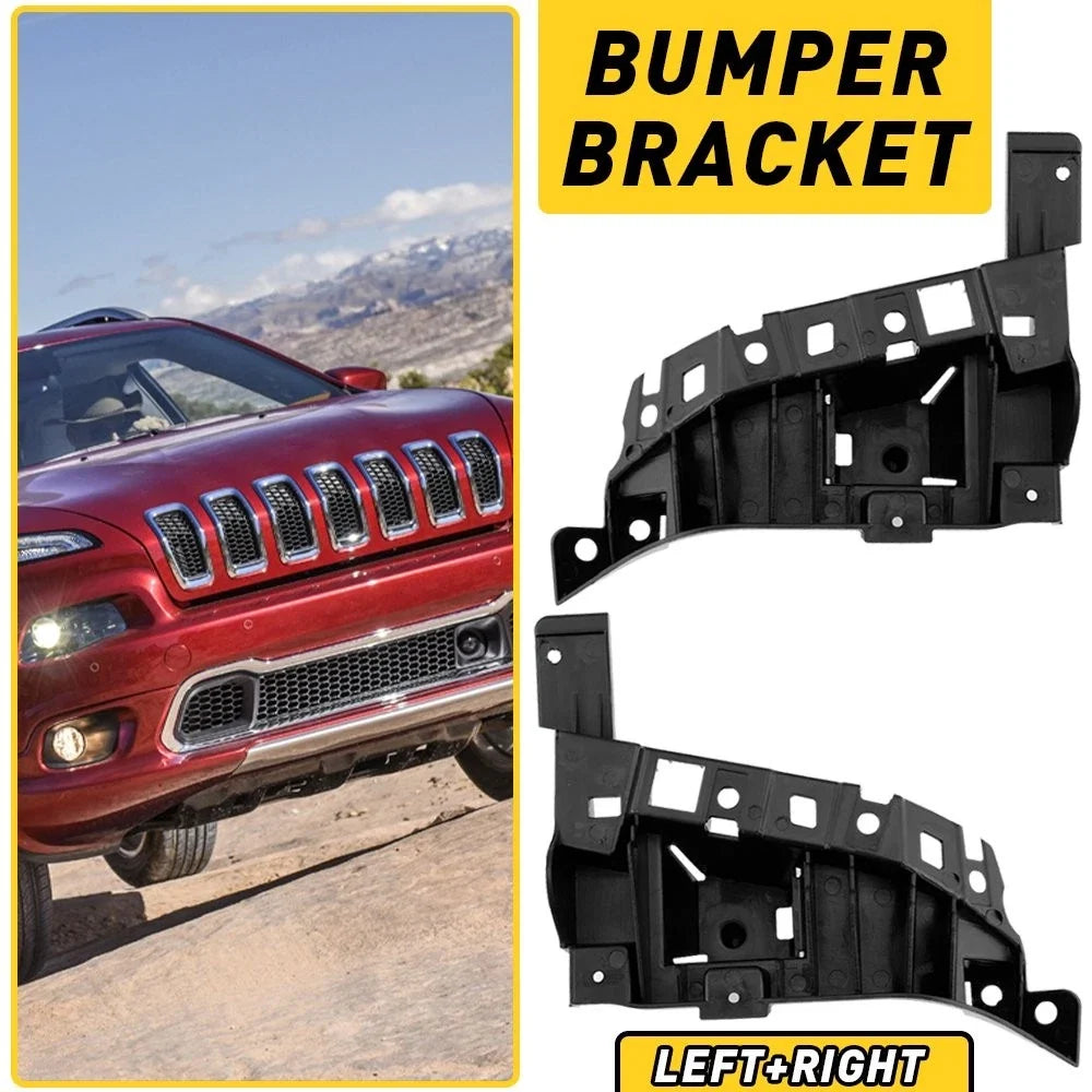 Lower Bracket Set for Front Bumper Support - Jeep Cherokee 2018