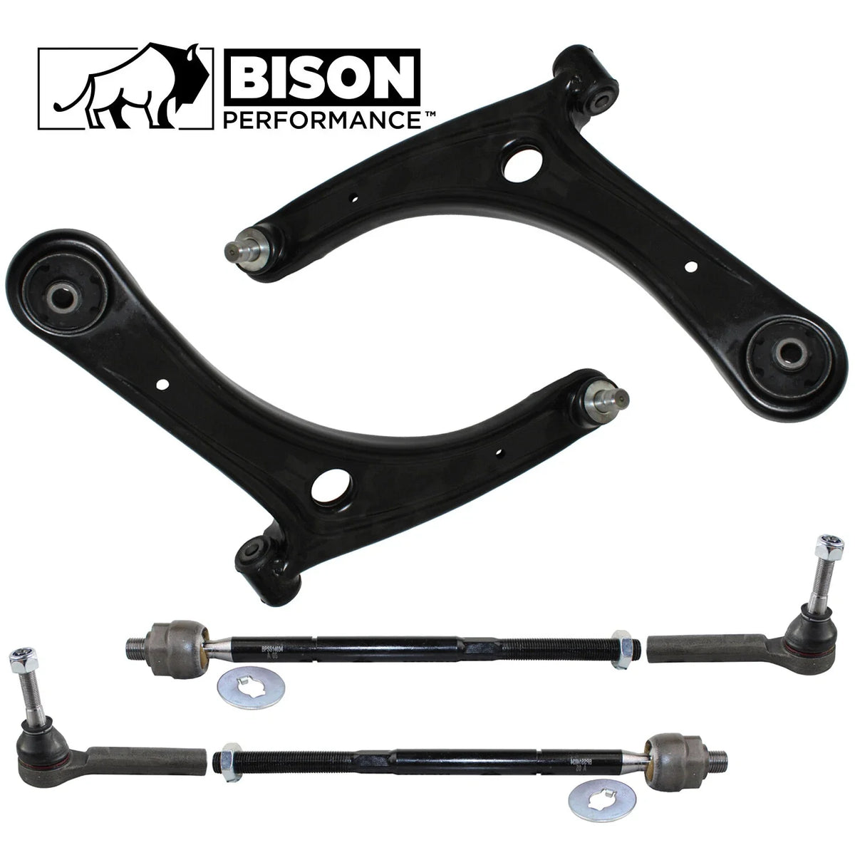 Sway Bar Link Kit - 6pc Front Lower Control Arm for Jeep Dodge