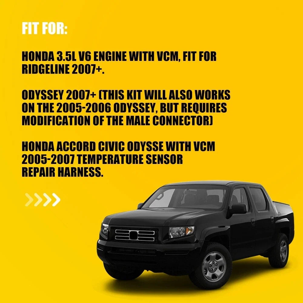 VCM Muzzler Replacement Kit for Honda Odyssey Ridgeline 2007-2023