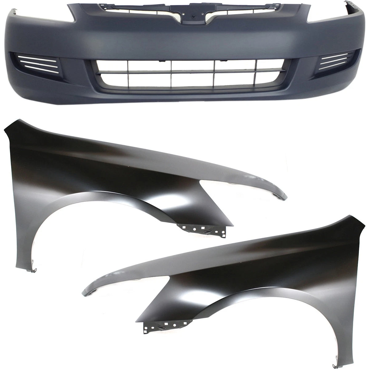 Front Fender Kit for Honda Accord (2003–2005) Primed Steel Coupe