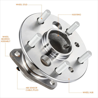 Wheel Hub Bearing w/ ABS Rear Right for ES350/Camry 2002-2012