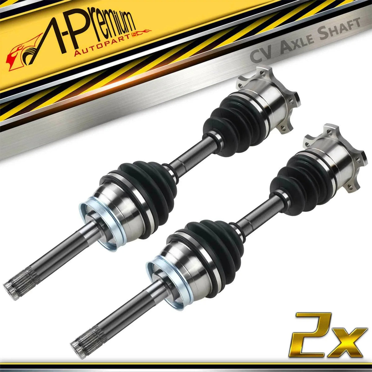 Front CV Axle Assembly Pair for Nissan Pathfinder (1990–1995)