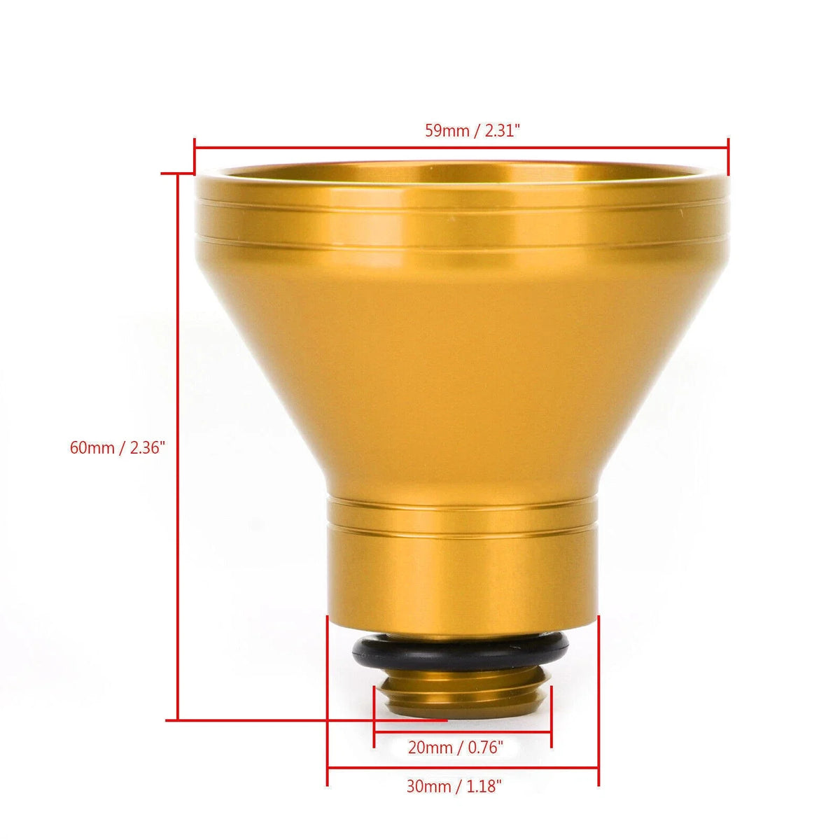 Oil Filler Funnel 20mm CNC Billet for Yamaha Motorcycle