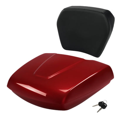 Trunk Backrest Pad - Low Profile Ruby Metallic for Indian Chieftain 2014-2023