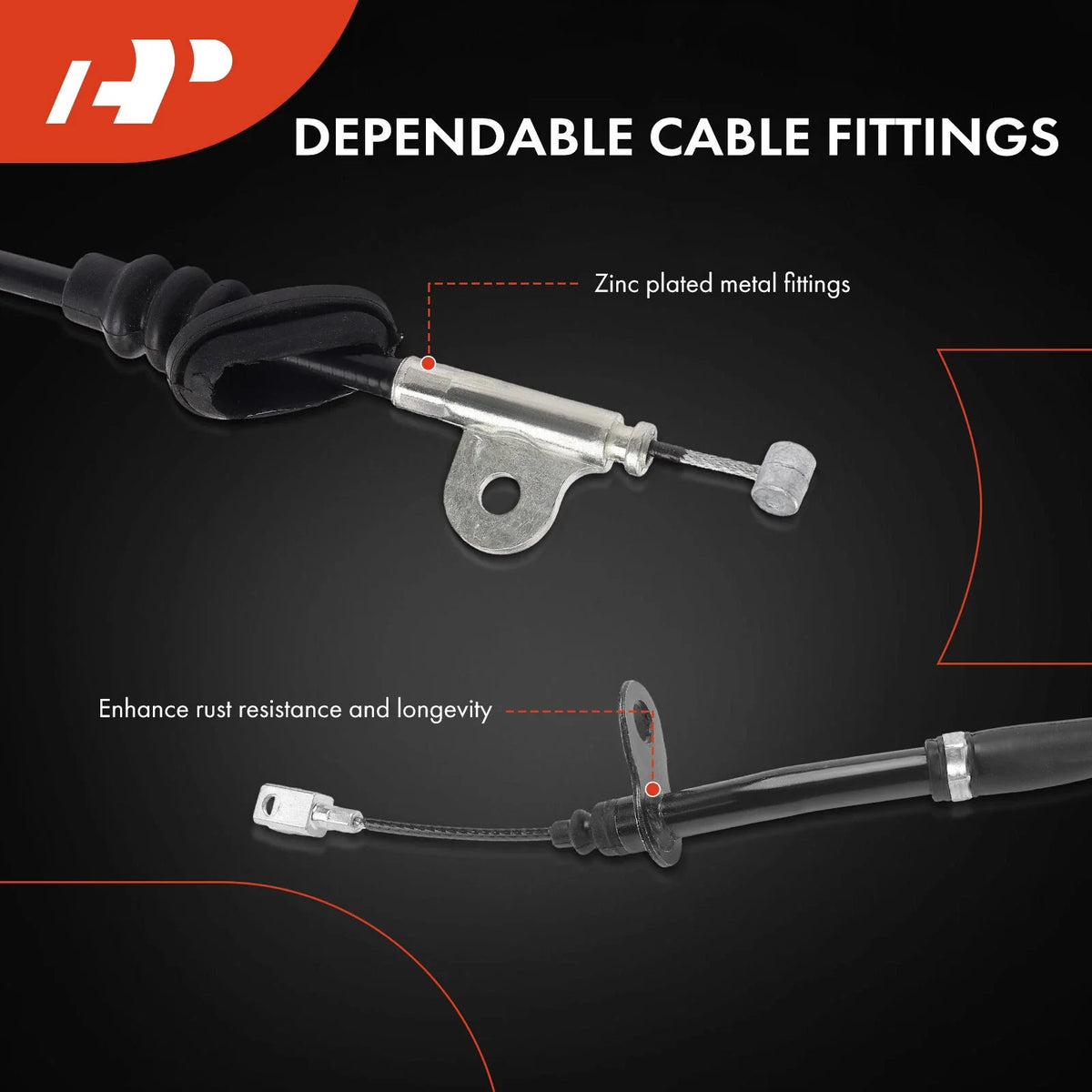 Rear LH Parking Brake Cable for Altima 2002-2006