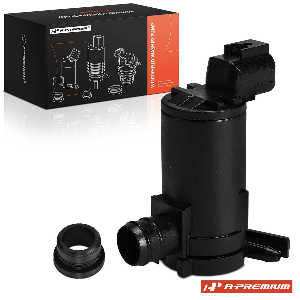 Windshield Washer Pump with Rubber Grommet for Nissan (1993–2006)