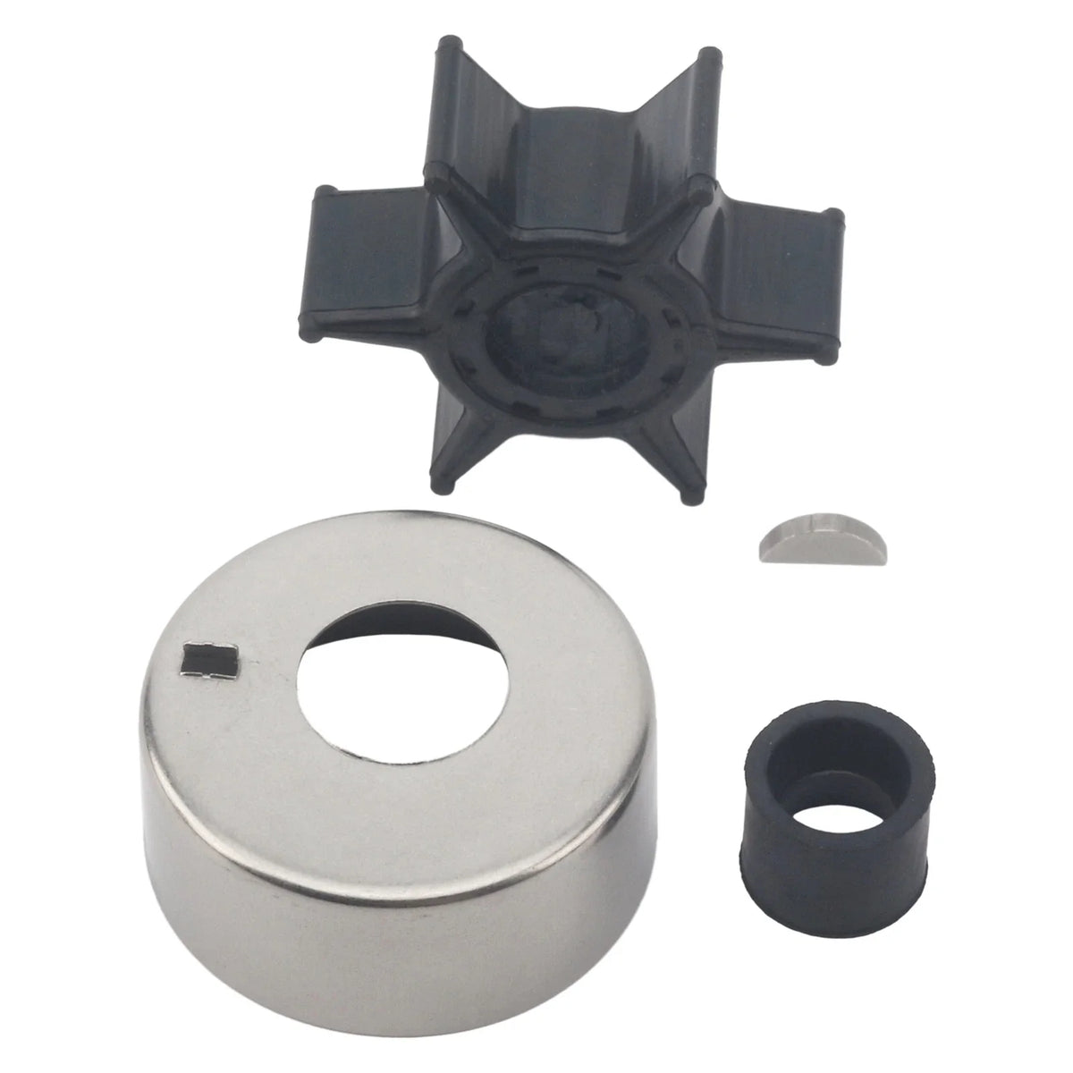 Impeller Kit for Yamaha Outboard Water Pump 6H4-W0078-00, 6H4-W0078-01