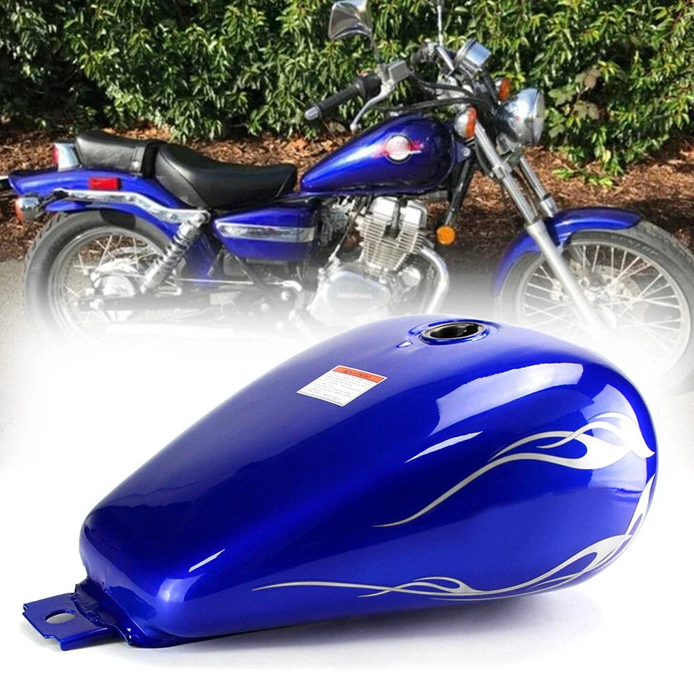 Flame Blue 3.4 Gallon Fuel Gas Tank for Honda CMX250 Rebel (1985–2016)