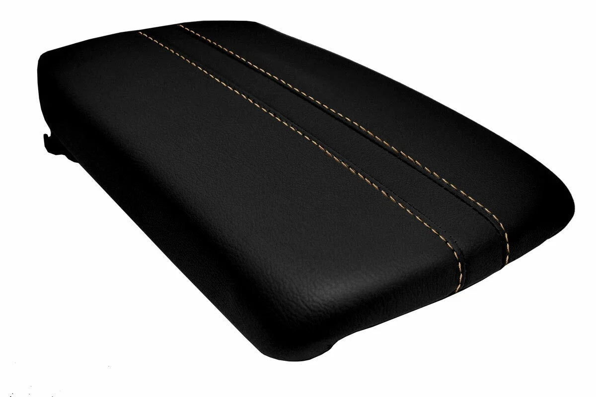 Console Lid Armrest Cover for Chevrolet Blazer (2019–2023) Beige Stitch