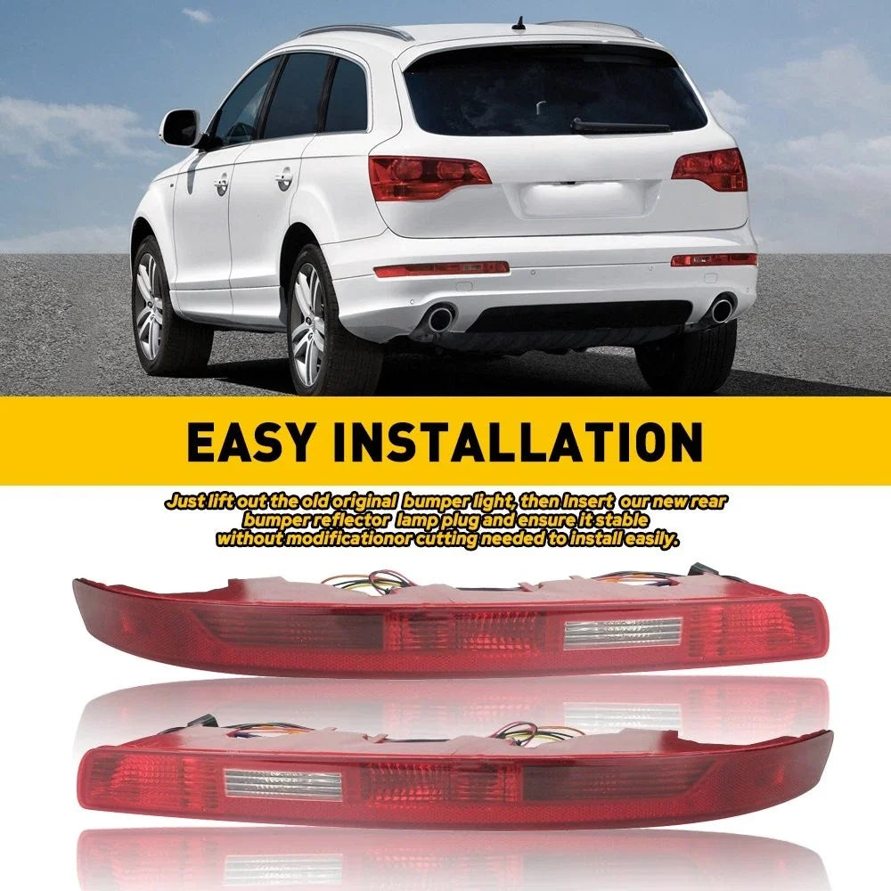 Rear Reverse Light Lamps Set of 2 for Audi Q7 (2006-2015)