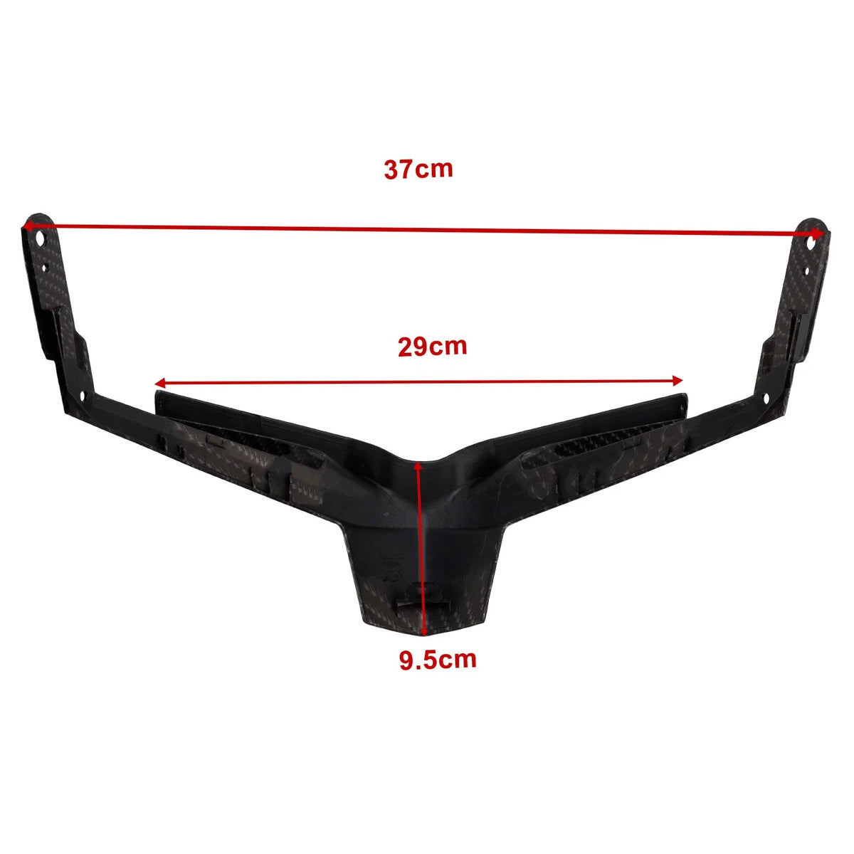 Front Upper Nose Headlight Cover Fairing for Honda CBR650R (2024-2025) Carbon