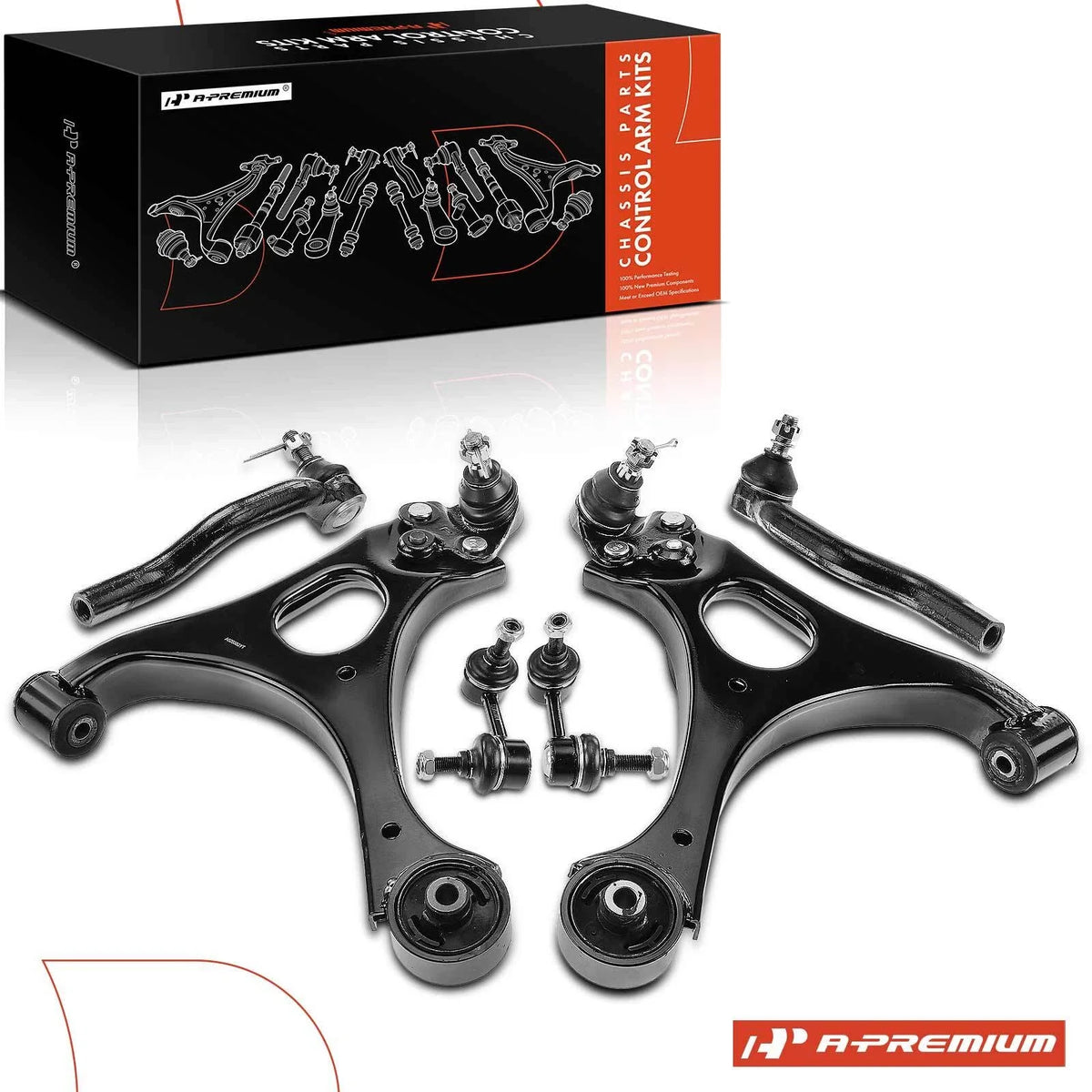 6X Front Control Arm Ball Joint Assembly for Honda Civic (2006–2011)