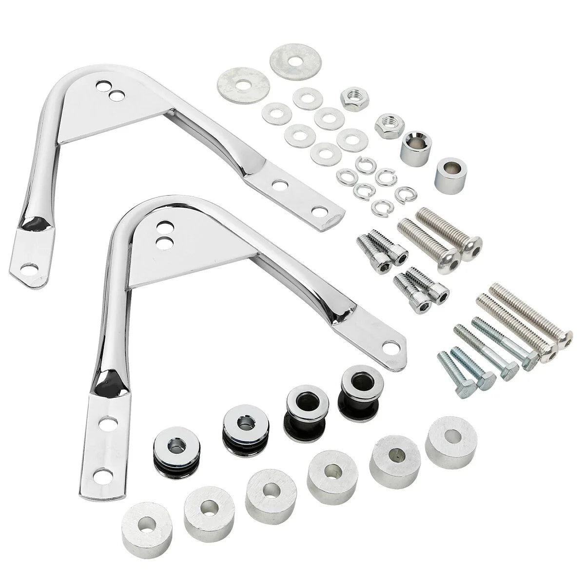 Sissy Bar Docking Mount Rack for Harley Touring (1997-2008)