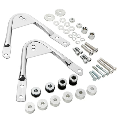 Sissy Bar Docking Mount Rack for Harley Touring (1997-2008)