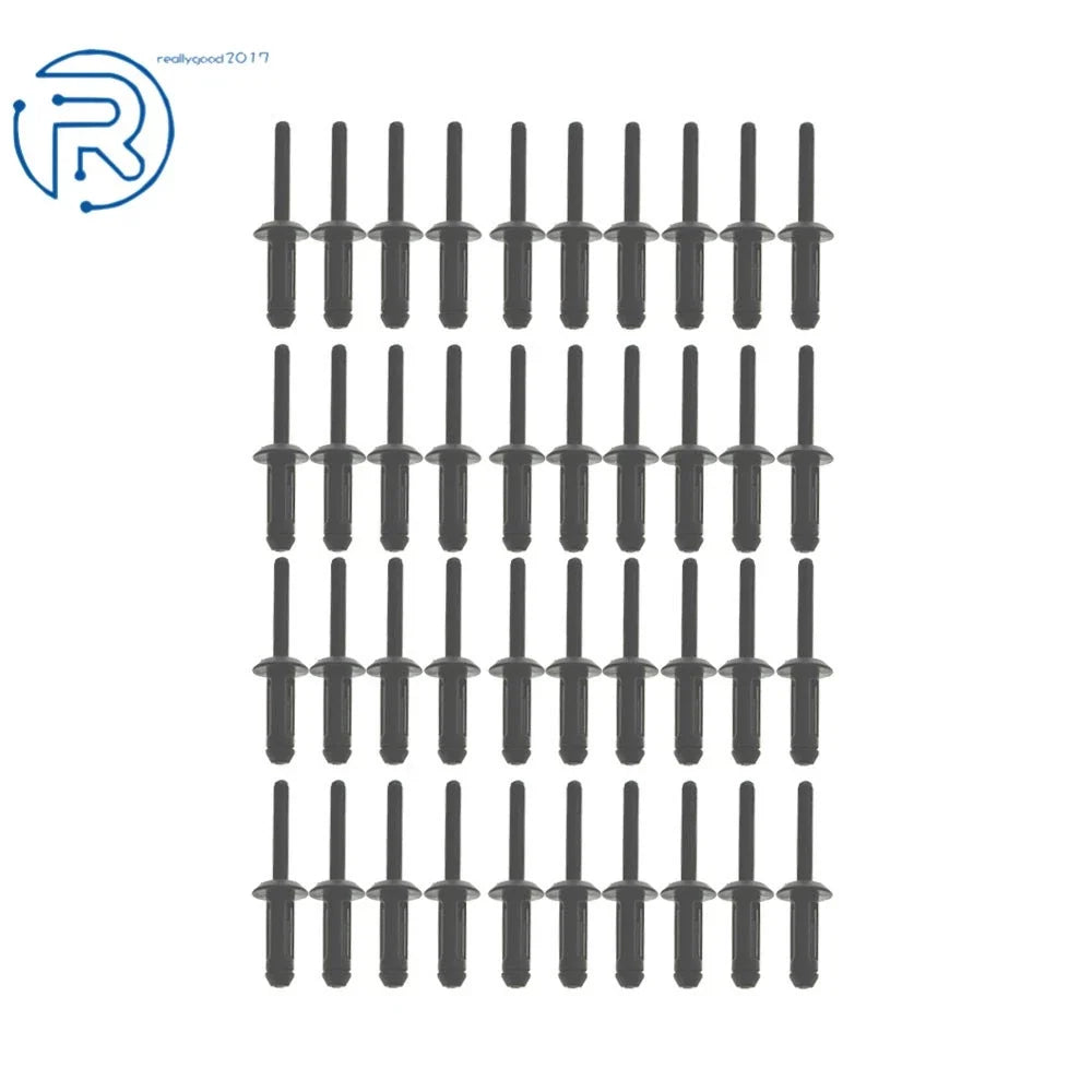 41PCS Plastic Poly Rivet Gun Set for Automotive Riveting Tool Kit