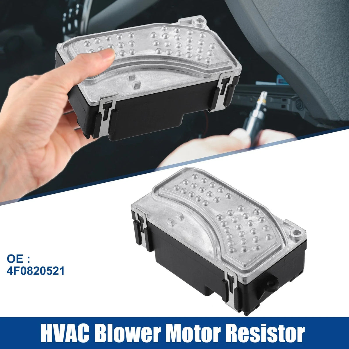 HVAC Blower Motor Resistor for Audi A6 (2009–2011)