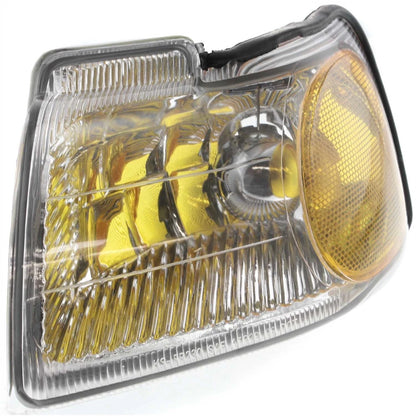 Headlight Kit for Ford Thunderbird Cougar (1996–1997) LH Clear Lens Halogen