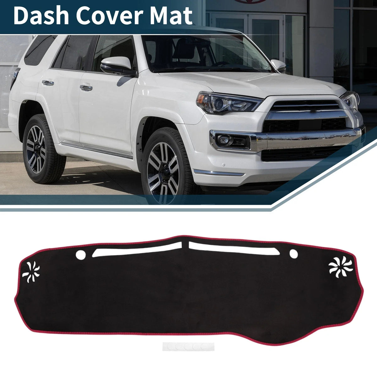 Set of 1 Dashboard Dash Cover Mat for Mazda Flair Crossover 