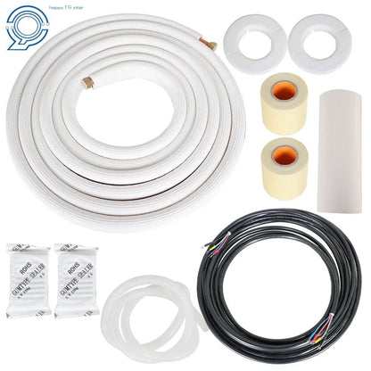 Install Kit 25ft for Mini Split Heat Pump Systems 1/4"-1/2" Dia.