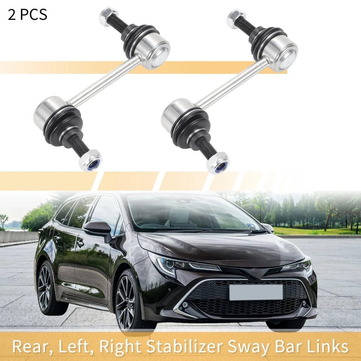 2X Rear Stabiliser Sway Bar Link for Toyota Corolla (1988–2002) No.K9545